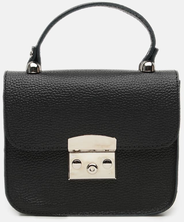 Женская сумочка на плечо маленького размера из фактурной кожи Ricco Grande (19262)