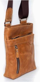 Стильна чоловіча сумка планшет рудого кольору VATTO (11889)