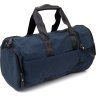 Синяя мужская спортивная сумка из ткани Vintage (20644) - 1