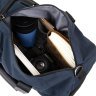 Синя чоловіча спортивна сумка з тканини Vintage (20644) - 4