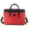 Червона жіноча сумка з натуральної шкіри для ноутбука до 15 дюймів Tom Stone 77748 - 4
