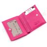Рожевий жіночий гаманець маленького розміру KARYA (1066-040) - 4