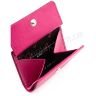Рожевий жіночий гаманець маленького розміру KARYA (1066-040) - 5