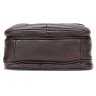 Наплечная мужская сумка на два отделения из натуральной кожи Vintage (14706) - 4