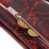 Стильний жіночий гаманець-клатч із натуральної шкіри з тисненням під змію CANPELLINI (2421538) - 6