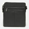 Повседневная мужская сумка-планшет из натуральной кожи черного цвета на молнии Keizer (15635) - 3