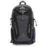 Текстильний рюкзак чорно-сірого кольору на блискавичній застібці Monsen 71549 - 1