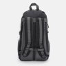Текстильний рюкзак чорно-сірого кольору на блискавичній застібці Monsen 71549 - 3