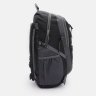 Текстильний рюкзак чорно-сірого кольору на блискавичній застібці Monsen 71549 - 4
