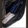 Мужской кожаный клатч-барсетка на молнии Leather Collection 111649 черный modnotak фото - 9