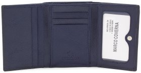 Невеликий шкіряний гаманець на кнопці Marco Coverna (18046)