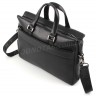 Вместительная кожная мужская сумка под документы и ноутбук 13-15 дюймов - H.T Leather Premium Collection (10170) - 7