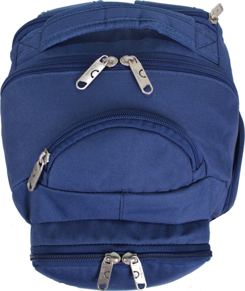 Просторий рюкзак для ноутбука із синього текстилю Bagland 53149