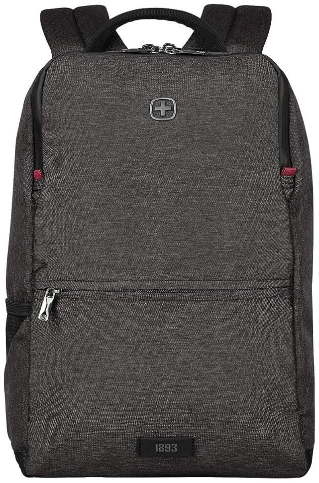 Практичный городской рюкзак из полиэстера с отсеком для ноутбука до 14" Wenger MX Reload 103549 серого цвета фото №3 Практичный городской рюкзак из полиэстера с отсеком для ноутбука до 14" Wenger MX Reload 103549 серого цвета modnotak фото №3