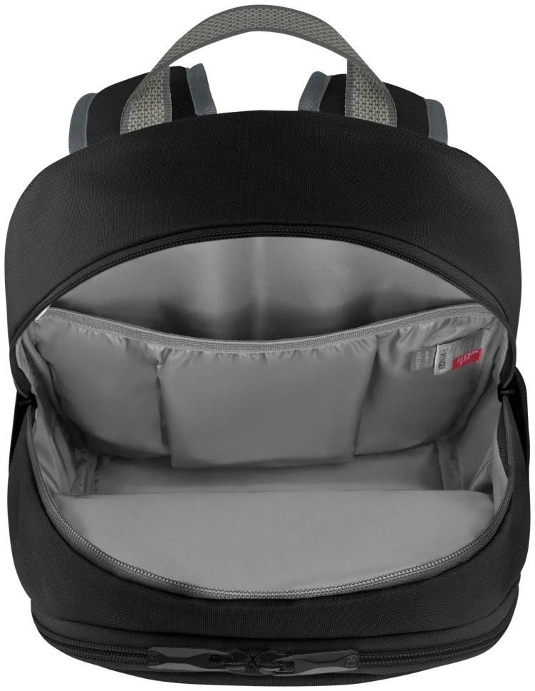 Повседневный городской мужской рюкзак из прочного полиэстера для ноутбука до 16" Wenger Next 24 Tyon 103649 черного цвета modnotak фото №5