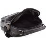 Небольшая кожаная мужская сумка через плечо Leather Collection (10051) - 6