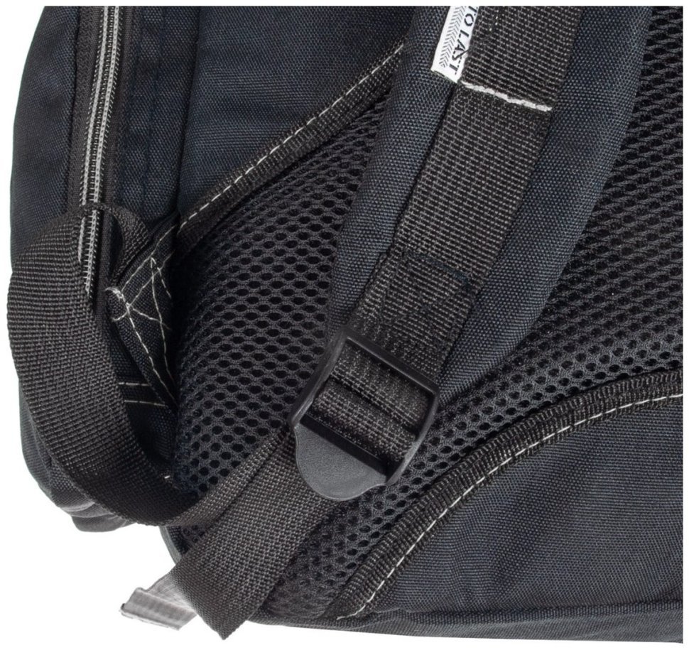 Городской рюкзак для мужчин из прочного текстиля JCB BP17 черно-серого цвета 94549 modnotak фото №9