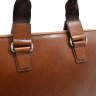 Светло-коричневая деловая сумка горизонтального типа - DESISAN (11584) - 5