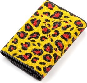 Женский кошелек из натуральной кожи морского ската разноцветный STINGRAY LEATHER (024-18075)