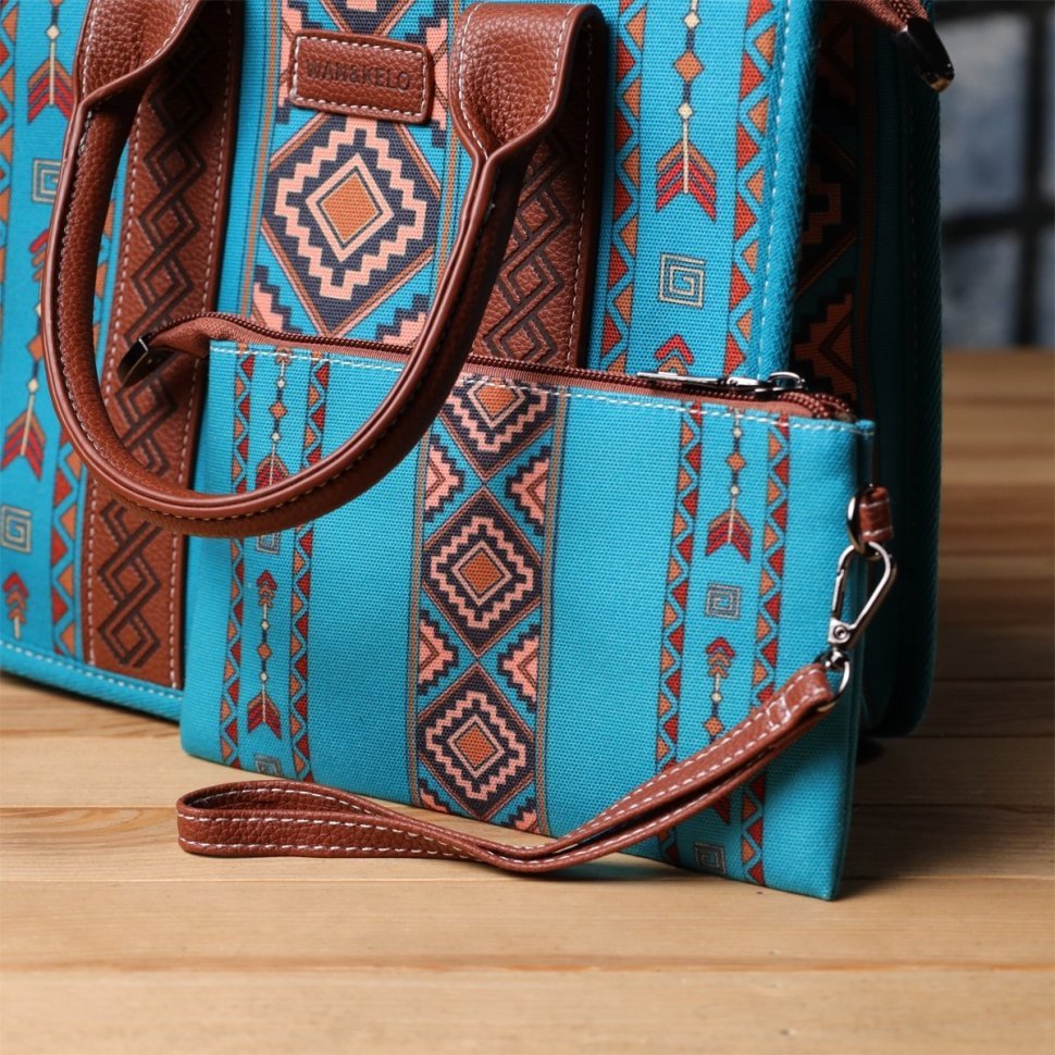 Каркасная женская сумка из качественного текстиля через плечо Vintage разноцветная 96949 modnotak фото №9