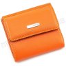 Яркий кожаный кошелек оранжевого цвета KARYA (1066-031) - 1