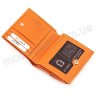 Яркий кожаный кошелек оранжевого цвета KARYA (1066-031) - 5