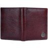 Вертикальный кожаный мужской кошелек без застежки Hammonds Flycatcher HF514 коричневого цвета 107949 modnotak фото - 5