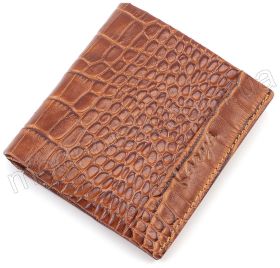 Кожаный мужской кошелек без застежки KARYA (0940-61)