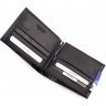 Шкіряне чорне портмоне з затиском для купюр KARYA (0945-53) - 6