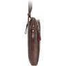 Мужская коричневая сумка-планшет из натуральной кожи гладкого типа Visconti 68749 - 16