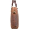 Большая мужская сумка для ноутбука из винтажной кожи светло-коричневого цвета Visconti Octo 69149 - 8