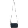 Женская кожаная плечевая сумка-кроссбоди синего цвета Visconti 70750 - 7