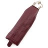 Шкіряна ключниця з кільцем в кольорі марсала ST Leather (41047) - 3