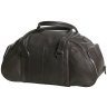 Дорожная коричневая сумка из натуральной зернистой кожи Vip Collection 102350 modnotak фото - 2