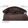 Наплечная мужская сумка - мессенджер с ремешком на запястье VINTAGE STYLE (14852) - 3