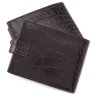 Красиве чоловіче портмоне коричневого кольору KARYA (0964-57) - 2