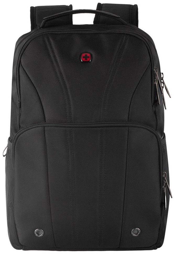 Стильный вместительный рюкзак для ноутбука до 14"  Wenger BC Mark 103550 черного цвета modnotak фото №2