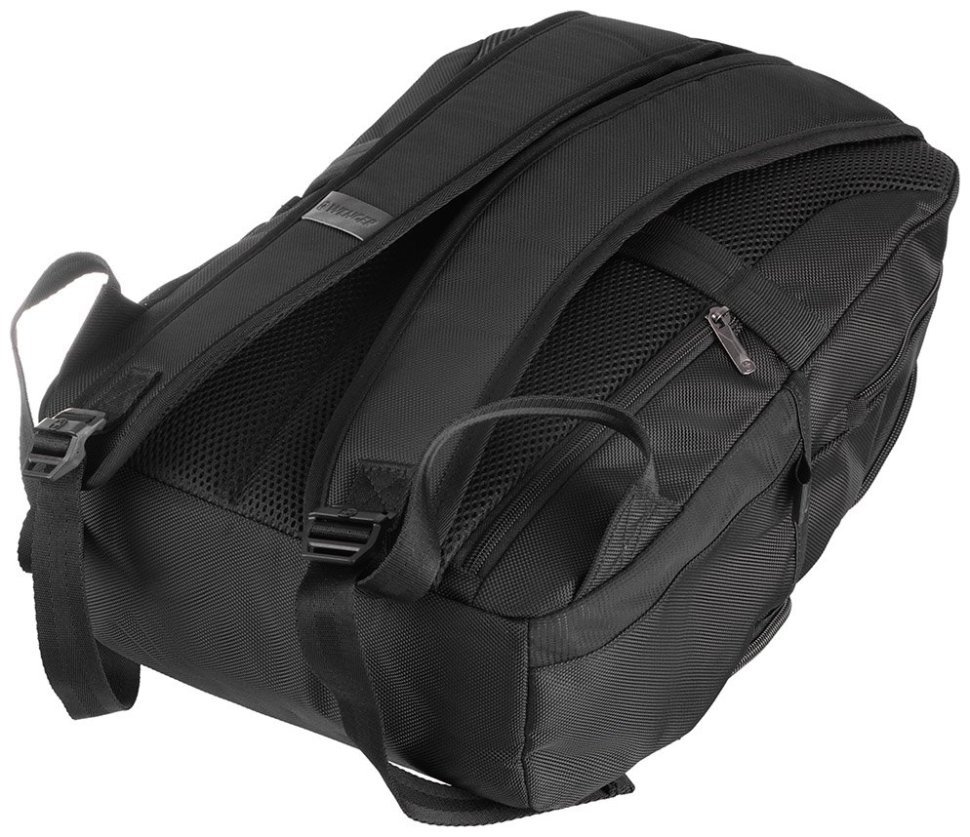 Стильный вместительный рюкзак для ноутбука до 14"  Wenger BC Mark 103550 черного цвета modnotak фото №6