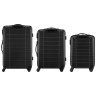 Набір валіз Wenger, Amplar 3 в 1, (S,M,L), пластик, 4 колеса, чорний modnotak фото - 5