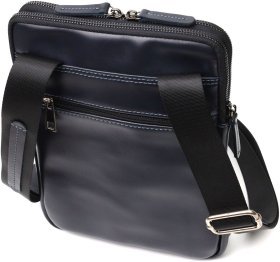 Чоловіча сумка через плече з гладкої шкіри SHVIGEL 2422142