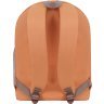 Помаранчевий рюкзак із текстилю з принтом Bagland (55450) - 3