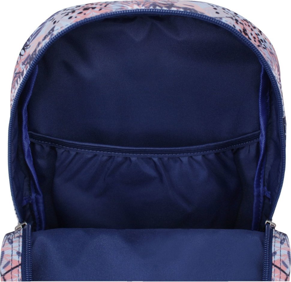 Кольоровий рюкзак із зносостійкого текстилю з принтом Bagland (55550)