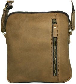 Маленька чоловіча сумка з вінтажній шкіри VATTO (12091)