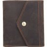 Коричневое горизонтальное мужское портмоне из кожи крейзи хорс Vintage (2414962) - 2