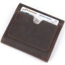 Коричневое горизонтальное мужское портмоне из кожи крейзи хорс Vintage (2414962) - 5