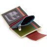 Шкіряний жіночий гаманець молочного кольору з хлястиком на магніті ST Leather 1767250 - 6