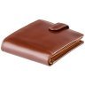 Мужское портмоне из натуральной коричневой кожи с блоком под карточки и документы Visconti Atlantis 77350 - 2
