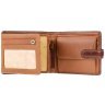 Мужское портмоне из натуральной коричневой кожи с блоком под карточки и документы Visconti Atlantis 77350 - 3