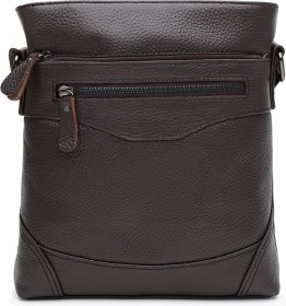 Чоловічі шкіряні сумки через плече в коричневому кольорі Keizer (22071)