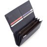 Темно-синій жіночий гаманець із натуральної шкіри із блоком під карти ST Leather 1767450 - 2
